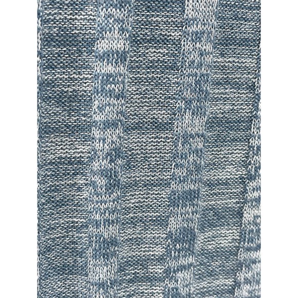 Lularoe Sarah Cardigan Duster Sweater Ribbed Blue Marl Knit M - Picture 4 of 9